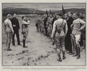 The Last Post, en hyldest til mindet om de dræbte New Zealandere i Bothasburg